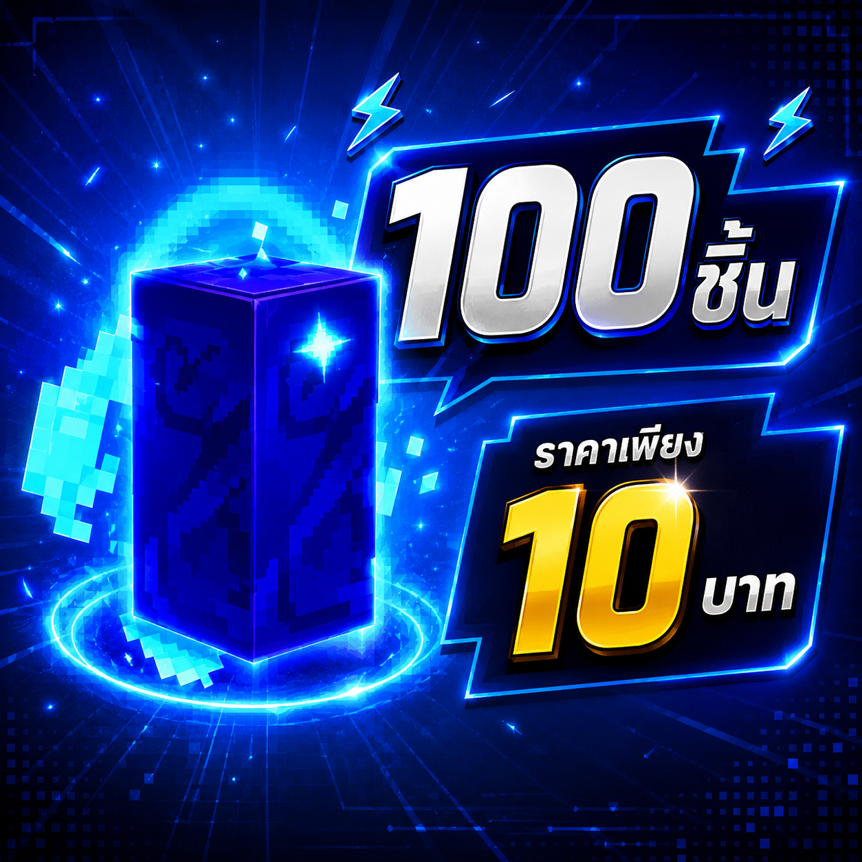 เมก้า 100 ชิ้น